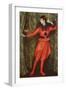 The Artist's Daughter Mary as a Pierrot-William Logsdail-Framed Giclee Print