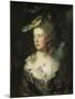 The Artist's Daughter Mary-Thomas Gainsborough-Mounted Giclee Print