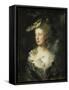 The Artist's Daughter Mary-Thomas Gainsborough-Framed Stretched Canvas