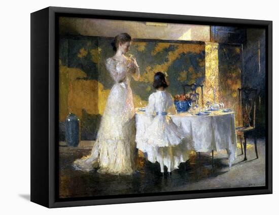 The Artist's Daughters, 1908 (Oil on Canvas)-Frank Weston Benson-Framed Stretched Canvas