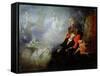 The Artist's Dream, 1857 (Oil on Millboard)-John Anster Fitzgerald-Framed Stretched Canvas