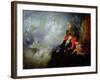 The Artist's Dream, 1857 (Oil on Millboard)-John Anster Fitzgerald-Framed Giclee Print