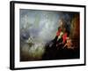 The Artist's Dream, 1857 (Oil on Millboard)-John Anster Fitzgerald-Framed Giclee Print