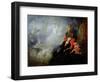 The Artist's Dream, 1857 (Oil on Millboard)-John Anster Fitzgerald-Framed Giclee Print