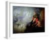 The Artist's Dream, 1857 (Oil on Millboard)-John Anster Fitzgerald-Framed Giclee Print