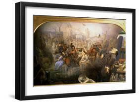 The Artist's Dream-Edward Henry Corbould-Framed Giclee Print