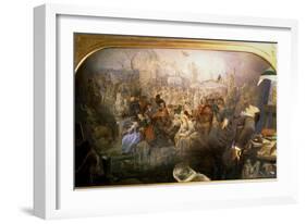 The Artist's Dream-Edward Henry Corbould-Framed Giclee Print