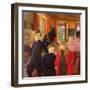 The Artist's Family, 1890 (Oil on Canvas)-Paul Albert Besnard-Framed Giclee Print