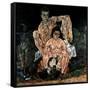 The Artist's Family-Egon Schiele-Framed Stretched Canvas