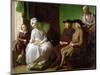 The Artist's Family-Benjamin West-Mounted Premium Giclee Print