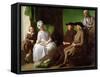 The Artist's Family-Benjamin West-Framed Stretched Canvas