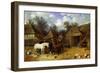 The Artist's Farmyard at Meopham, Kent-John Frederick Herring I-Framed Giclee Print