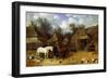 The Artist's Farmyard at Meopham, Kent-John Frederick Herring I-Framed Giclee Print