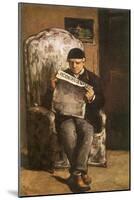 The Artist's Father, 1866-Paul C?zanne-Mounted Giclee Print