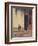 The Artist's Father and Son on the Doorstep of His House, circa 1866-67-Jean Leon Gerome-Framed Giclee Print