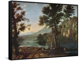 'The Artist's Favourite Mill', c1648 (1931)-Claude Lorrain-Framed Stretched Canvas