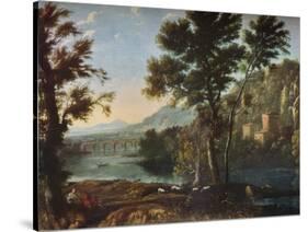 'The Artist's Favourite Mill', c1648 (1931)-Claude Lorrain-Stretched Canvas