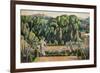 The Artist's Garden at Durbins, c.1915-Roger Eliot Fry-Framed Giclee Print