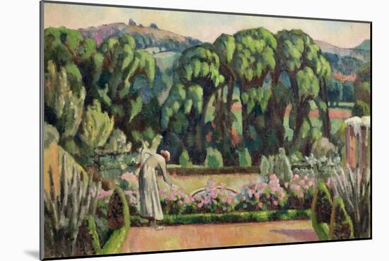 The Artist's Garden at Durbins, c.1915-Roger Eliot Fry-Mounted Giclee Print
