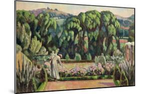 The Artist's Garden at Durbins, c.1915-Roger Eliot Fry-Mounted Giclee Print