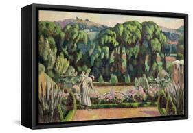 The Artist's Garden at Durbins, c.1915-Roger Eliot Fry-Framed Stretched Canvas