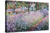 The Artist's Garden at Giverny, c.1900-Claude Monet-Stretched Canvas