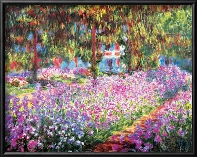 The Artist S Garden At Giverny C 1900 Poster Claude Monet Allposters Com The Artist S Garden At Giverny C 1900, The Artist S Garden At Giverny Worth