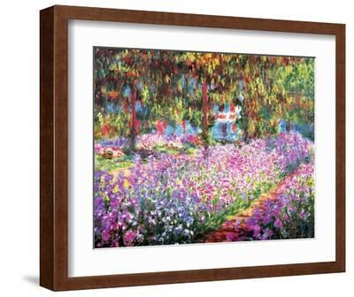 ‘The Artist’s Garden at Giverny, c.1900’ Poster - Claude Monet