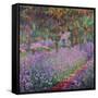 The Artist's Garden At Giverny, c.1900-Claude Monet-Framed Stretched Canvas