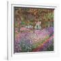 The Artist's Garden At Giverny, c.1900-Claude Monet-Framed Art Print