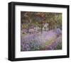 The Artist's Garden at Giverny-Claude Monet-Framed Art Print