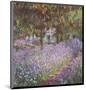 The Artist's Garden at Giverny-Claude Monet-Mounted Art Print