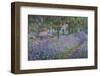 The Artist's Garden at Giverny-Claude Monet-Framed Art Print