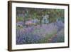 The Artist's Garden at Giverny-Claude Monet-Framed Art Print