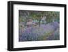The Artist's Garden at Giverny-Claude Monet-Framed Giclee Print