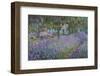 The Artist's Garden at Giverny-Claude Monet-Framed Giclee Print