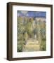 The Artist's Garden at Vetheuil, 1880-Claude Monet-Framed Art Print