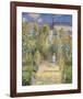 The Artist's Garden at Vetheuil, 1880-Claude Monet-Framed Art Print