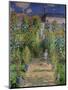 The Artist's Garden at Vetheuil, 1880-Claude Monet-Mounted Premium Giclee Print