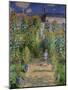The Artist's Garden at Vetheuil, 1880-Claude Monet-Mounted Giclee Print
