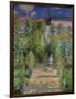 The Artist's Garden at Vetheuil, 1880-Claude Monet-Framed Giclee Print