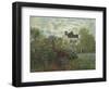 The Artist's Garden in Argenteuil, 1873-Claude Monet-Framed Art Print