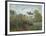 The Artist's Garden in Argenteuil, c.1873-Claude Monet-Framed Art Print