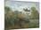 The Artist's Garden in Argenteuil, c.1873-Claude Monet-Mounted Art Print