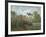 The Artist's Garden in Argenteuil, c.1873-Claude Monet-Framed Art Print