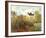 The Artist's Garden in Argenteuil-Claude Monet-Framed Art Print