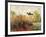 The Artist's Garden in Argenteuil-Claude Monet-Framed Art Print