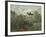 The Artist's Garden in Argenteuil-Claude Monet-Framed Premium Giclee Print