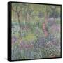 The Artist’S Garden in Giverny, 1900-Claude Monet-Framed Stretched Canvas