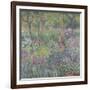 The Artist’S Garden in Giverny, 1900-Claude Monet-Framed Giclee Print